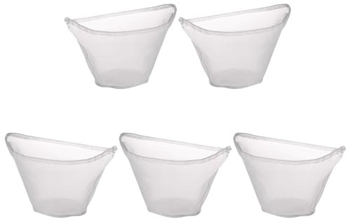 YHAILI 5 große Nussmilchbeutel, wiederverwendbar, zum Abseihen von Hafermilch und Seihtuch, Lebensmittelsieb in feinmaschigen Designs