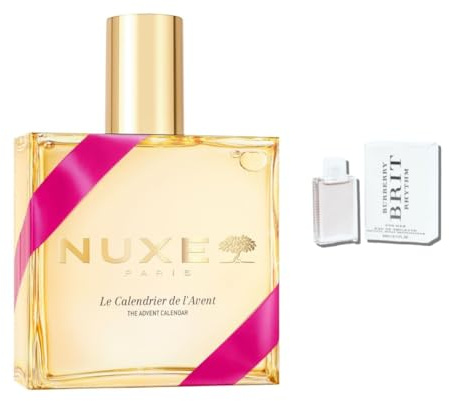 NUXE Adventskalender 2025 Frauen – Beauty 24 luxuriöse Überraschungen Gesicht, Körper und Haar, Advent Kalender Beauty für Frau und Damen, Advent Calendar, Weihnachtskalender 2025 (Wert 300€)