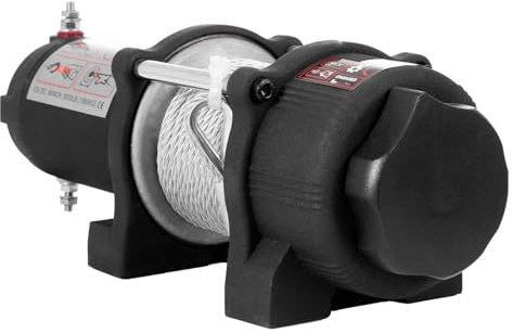 12v Verricello Di Recupero ATV Elettrico 3000lb/1360kg Radiocomando Alta Capacità Di Carico