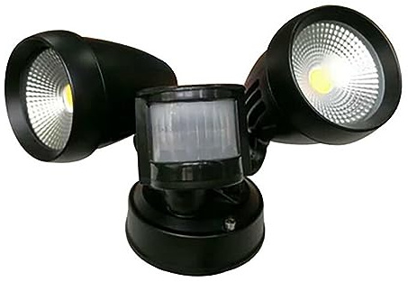 26W LED Double Capteur De Sécurité PIR Projecteur 3000lm Extérieur IP65 Projecteur Réflecteurs Para Patio Applique Murale For Jardin pour patio de garage