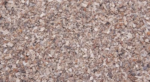 Dihl Poultry Extra Fine Oyster Shell Grit (1-2.5mm), High in Calcium, Enhancing Strong Bones, Helps Digestion, Promotes Quality Chicken Hen Eggs, Soluble and Natural (2 KG)