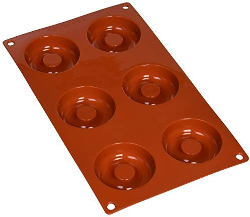 Matfer Bourgeat Gastro Flex Savarin Mold, Red
