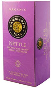 Organic Nettle Teabags 27.5 g (Pack of 6, Total 165 g)