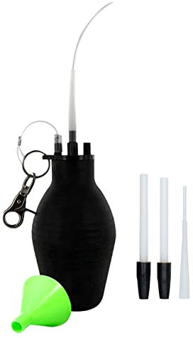Punchau Dépoussiéreur de terre de diatomée, pulvérisateur de poudre de jardin, applicateur de poudre de jardin, plumeau avec long tube en plastique pour fournitures agricoles biologiques