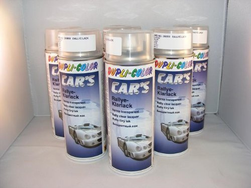 Dupli Color 385858 Car´s Rallye Klarlack glänzend 6 Spraydosen á 400ml