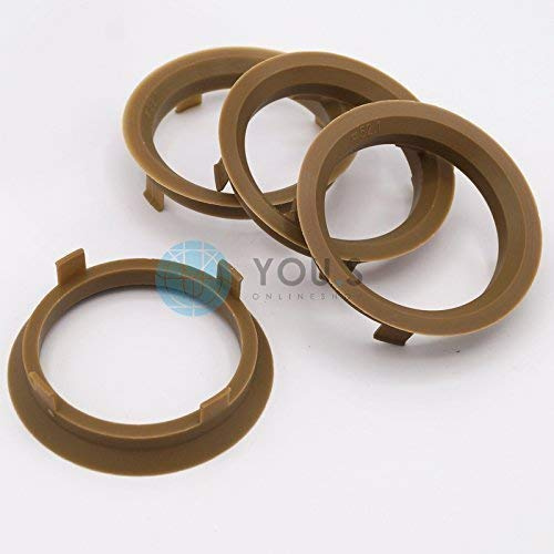 4 x ZENTRIERRINGE DISTANZRING für ALUFELGEN A601521 60,1-52,1 mm AEZ, Dezent, Dotz, Enzo