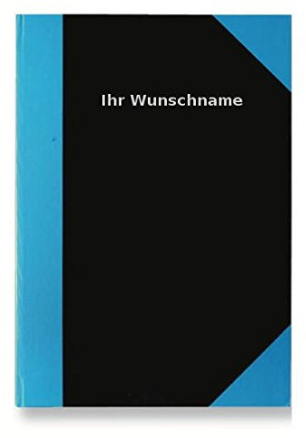 Kladde DIN A6 Notizbuch 96 Blatt liniert Tagebuch mit silber gefärbter Gravur