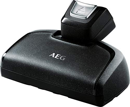 AEG, AZE134 Brosse d'aspiration électrique pour CX7-2 et QX8 Nettoyage meubles et matelas Élimine la saleté en profondeur Idéal pour les propriétaires d'animaux et les personnes allergiques, Noir
