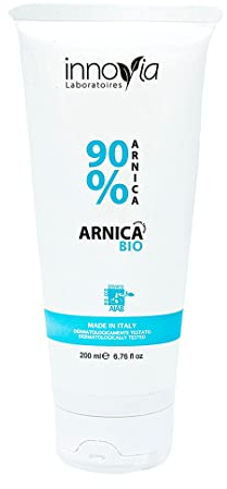 Gel Arnica 90% Biologico Ultra Attivo 200 ml - Ideale per massaggio a muscoli e articolazioni - MADE IN ITALY