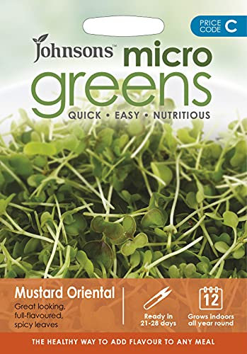 Mr Fothergill’s Seeds Ltd 35024 Mustard Oriental, Green