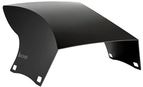 IDEA MOWER, Abri pour tondeuse robot New Shell, en aluminium composite, coleur Noir