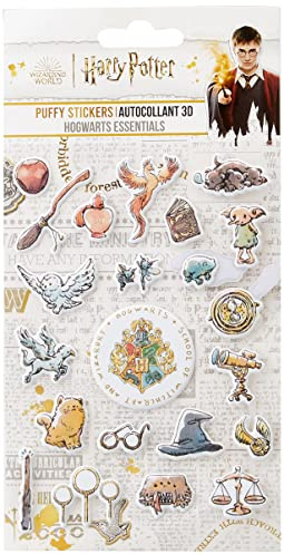 HARRY POTTER Foam STIKERS Cute WIZARD-4895205608993 Aufkleber, mehrfarbig (26245)