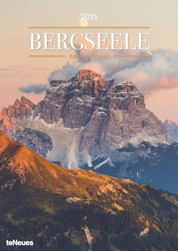 teNeues - Bergseele 2025 Wandkalender, 29,7x42cm, Kalender mit zwölf abwechslungsreichen und bewegenden Fotografien von Miriam Mayer, spannende Reise durch die Bergwelt,