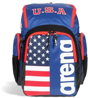 Arena Spiky III Rucksack 35, Unisex, Reise- und Fitnessstudio-Rucksack für Damen und Herren, Trainingsausrüstung Tasche für Schwimmer, 35 Liter