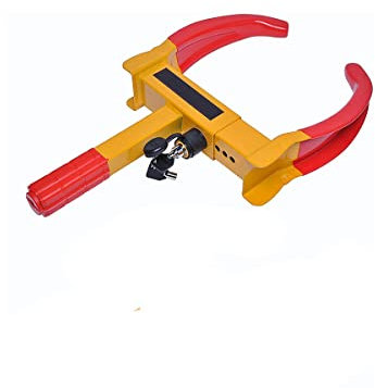 Auto-Radclip, robuster Radclip, kratzfestes Radschloss, Auto-Sicherheitsgerät, geeignet für Wohnmobil, Auto, Motorradschloss