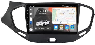 For LADA Vesta Cross Sport 2015-2022 Car Stereo 2 Din Wireless Carplay Android Auto 9 Full IPS Touchsreen HD Live Rearview/BT 5.0/WIFI/4G SIM/DVR/GPS/SWC/FM AM Radio RDS DAB+DSP(M150CP)