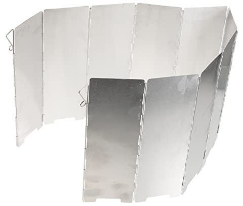 MUSISALY 10blätter Faltbarer Windschutz Für Campingkocher Leichtes Und Tragbares Anti-wind-tool Für Brenner Grill Und Outdoor-aktivitäten