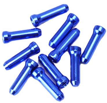 Cykelbromskabeländkåpor | Bike Cable Endcaps | Aluminiumlegering + Broms Bike Bike Reservdelar Ferrule Caps