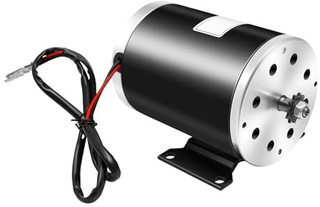 Motore elettrico da 36 V, 1000 W, motore Gokart, 3000 giri/min, con motore DC, kit di conversione spazzolato, spazzola elettrica per scooter elettrico Quad Go-Kart 25H-11T