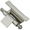 SK2-390 Profilo in alluminio for porta in vetro sottile Cerniere nascoste Finitura in alluminio anodizzato 1 pz
