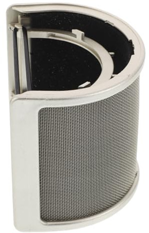 ARTSEWPLY Metal Mesh Pop Filter Mikrofon Windschutz Metall Popschutz für Aufnahme Geräuschreduzierung und Klare Klangqualität Installieren Geeignet für Studio Handmikrofone Mikrofon Zubehör