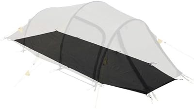 Wechsel Groundsheet Outpost 2 I Schwarz I robuste Zelt-Unterlage Boden I Zeltplane wasserdicht mit 7000mm Wassersäule I Bodenplane aus 75D Polyester I Camping-Plane zum Schutz vor Nässe & Schmutz
