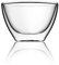 Schott Zwiesel Hot & Cold Lot de 2 bols thermiques en verre à double paroi