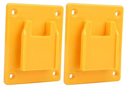 2 Uds. M18 Soporte de Taladro Eléctrico, Soporte de Máquina de Herramientas Eléctricas para Accesorios de Taladro Eléctrico (Amarillo)