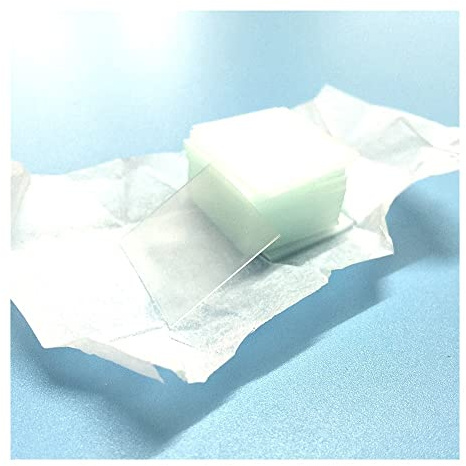 Mikroskop-Zubehör, Mikroskop-Deckglas, quadratisch, Deckglas, 18 x 18 mm, 20 x 20 mm, 22 x 22 mm, 24 x 24 mm, 24 x 32 mm, 24 x 40 mm, 100 Stück, Haltbarkeit und zuverlässige Leistung (Größe: 24 x 32