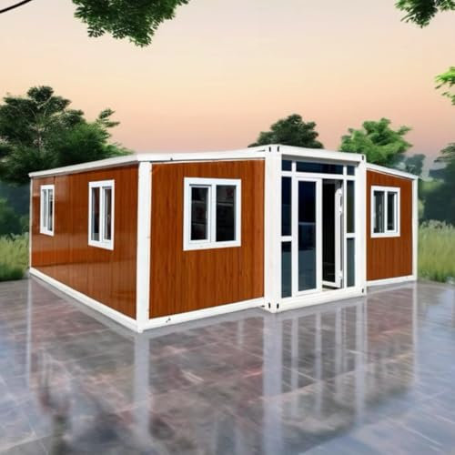 Case minuscole prefabbricate facili da installare - Case modulari con bagno e cucina - 20ft 30ft 40ft Villa da giardino di lusso personalizzata elegante in vendita