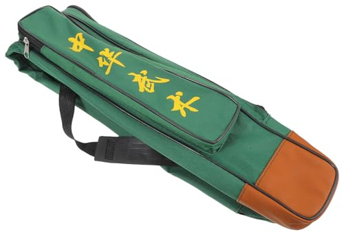 SUPVOX Borsa Porta Spada in Tela Verde Protezione Massima e Accesso Facile, per Spade di Arti Marziali Cinesi e Scuole di Tai Chi