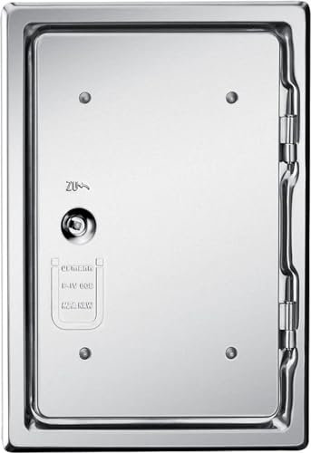UPMANN GmbH & Co. KG, Rietberg Schornstein-Kamin-Reinigungstür, 250 x 300 mm, Edelstahl