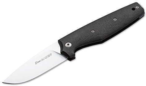 Böker Herren Messer Viper Dan1 Carbon 7.3 cm, Schwarz, One Size