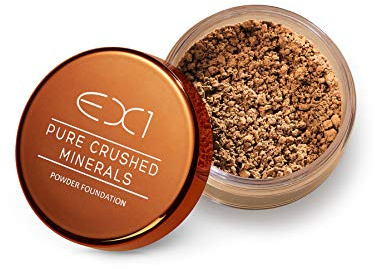 EX1 Cosmetics, fondotinta compatto in polvere minerale, numero 4.0