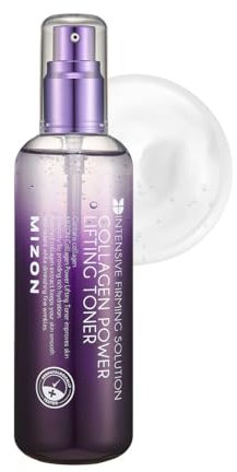 [MIZON] COLLAGEN POWER LIFTING TONER (120 ml) Soin coréen - Lotion tonique pour le visage - Collagène marin - Soin anti-âge hydratant & apaisant - Peaux sèches & matures