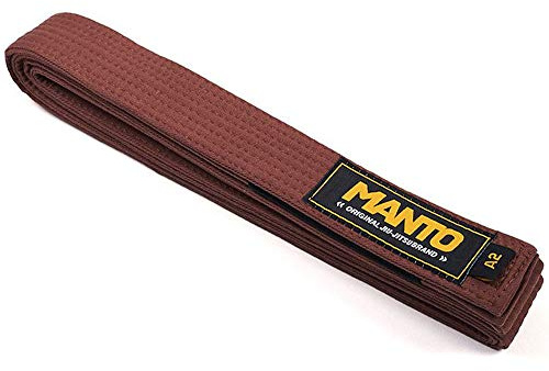 MANTO BJJ Gürtel, Original, braun GI-Größe A1