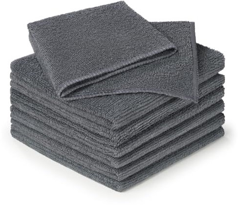 Blumtal Serviette Microfibre - Lot de 6 - Chiffon Microfibre 30x40 cm - torchon Absorbant Menage - Chiffon vitre sans Trace & Voiture - torchons Voiture Resistant - Lavable à 60 °C - en Multicolore