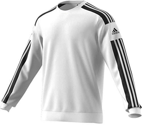 adidas Herren Squadra 21 Sweatshirt, White, L