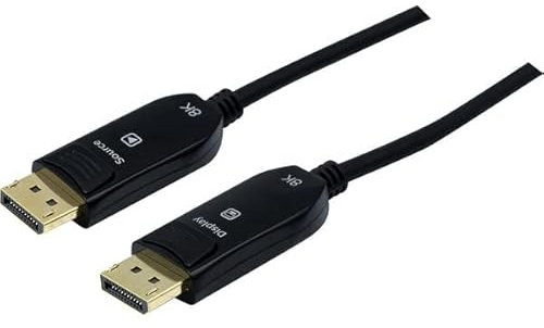 GENERIQUE Cordon DisplayPort 1 4 8K hybride 10m