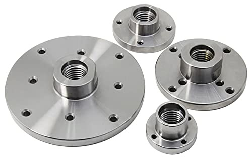 YBBLDD Wood Lathe Chuck Face Plate M33 X3.5mm 1 /8TPI Thread Flange Faceplate Woodworking Turning Tools Accessories 1pcs (Color : 100mm 1inchX8TPI)