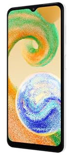 Samsung Galaxy A04s Smartphone Android 12, Display Infinity-V HD+ da 6.5’’, 3GB RAM e 32GB di Memoria Interna Espandibile, Batteria 5.000 mAh, White [Versione Italiana]