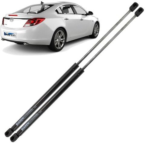 BIAREN Lot de 2 vérins à gaz pour hayon arrière pour Vauxhall Opel Insignia A Hatchback à partir de 2008 Système de levage 660 (N) 500 mm 13321298
