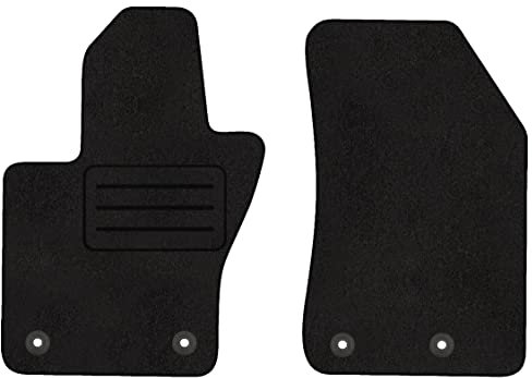 Vorne Velour Fußmatten Satz für Jeep Renegade (ab 2014) - 2-teilig - Passgenau