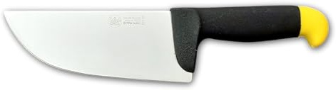 DUE BUOI BLUE FARM knives. 813 Coltello macellaio per affettare largo Coltello macellaio largo da mm 180 x 70 x 2,5