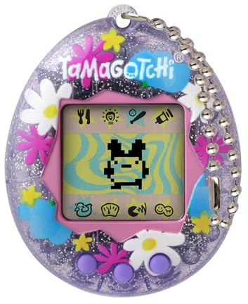 TAMAGOTCHI Bandai Original Flower Perfume Digital Pet | Nurture And Raise The Original Electronic Pet Japanese Kids Toys For Girls And Boys Make Great 90s Retro Gifts