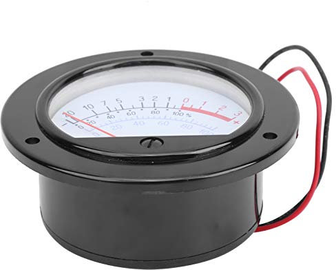 Testata del Misuratore 'amplificatore di Potenza, VU Meter, Voltmetro della Testata Misuratore 'amplificatore di Potenza Misuratore di Livello Voltmetro Vintage con