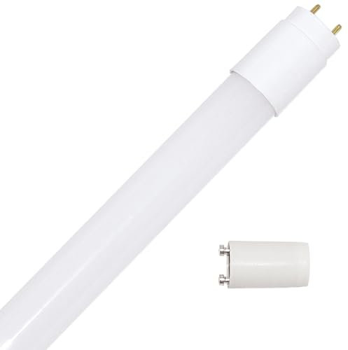 NCC-Licht LED Leuchtstoffröhre 120cm 18W/840 G13 High Output 2600lm, ultra hell 144lm/W, neutralweiß 4000K aus Glas mit Starter