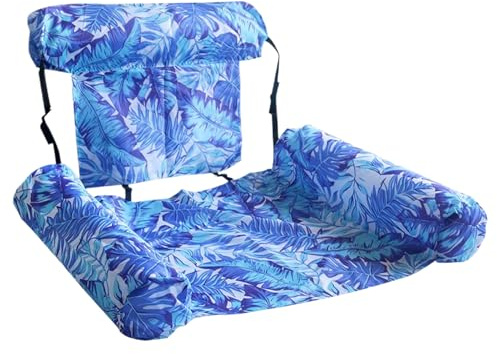 Aufblasbare Hängematte - Tragbare Schwimminsel | Aufblasbare Luftmatratze Faltbares Wasserspielzeug Für Pool Camping Bootsfahrten See Outdoor Fluss Familienaktivitäten Garten
