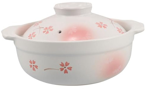 Zerodeko Olla De Barro Para Cocinar Ollas Pequeñas Para Sopa La Cocina Material Cerámico Natural Con Tapa Práctica