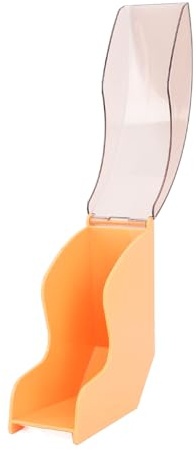 Haofy Boîte en Papier Filtre de Forme de Ventilateur en Acrylique, Dispensateur de Stockage du Support de Filtre à café à Poussière pour la Cuisine Domestique, avec une Taille Compacte pour le